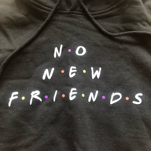 Black Friends Sweater - Picture 2 of 6